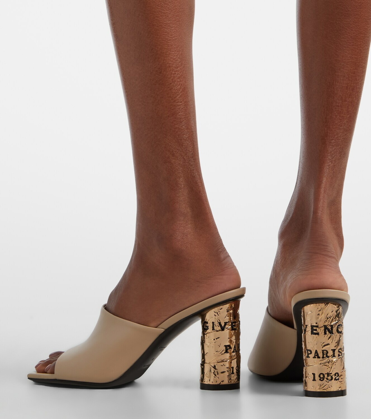 Givenchy Tape leather mules
