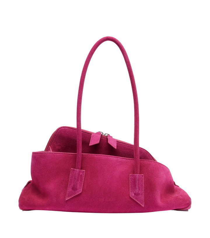 Photo: The Attico La Passeggiata Small suede tote bag