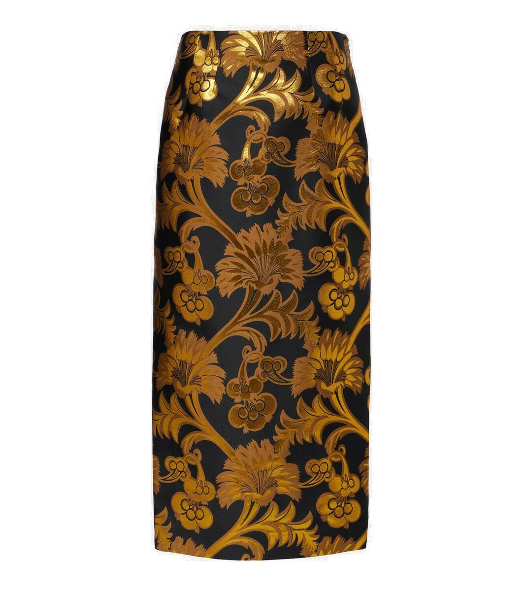 Etro Lamé maxi skirt Etro