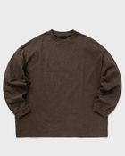 Fear Of God Essentials Essentials L/S Tee Brown - Mens - Longsleeves