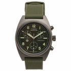 Timex Expedition Capstone Chrono Watch in Green 
