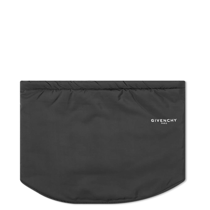 Photo: Givenchy Logo Fleece Gaiter Scarf