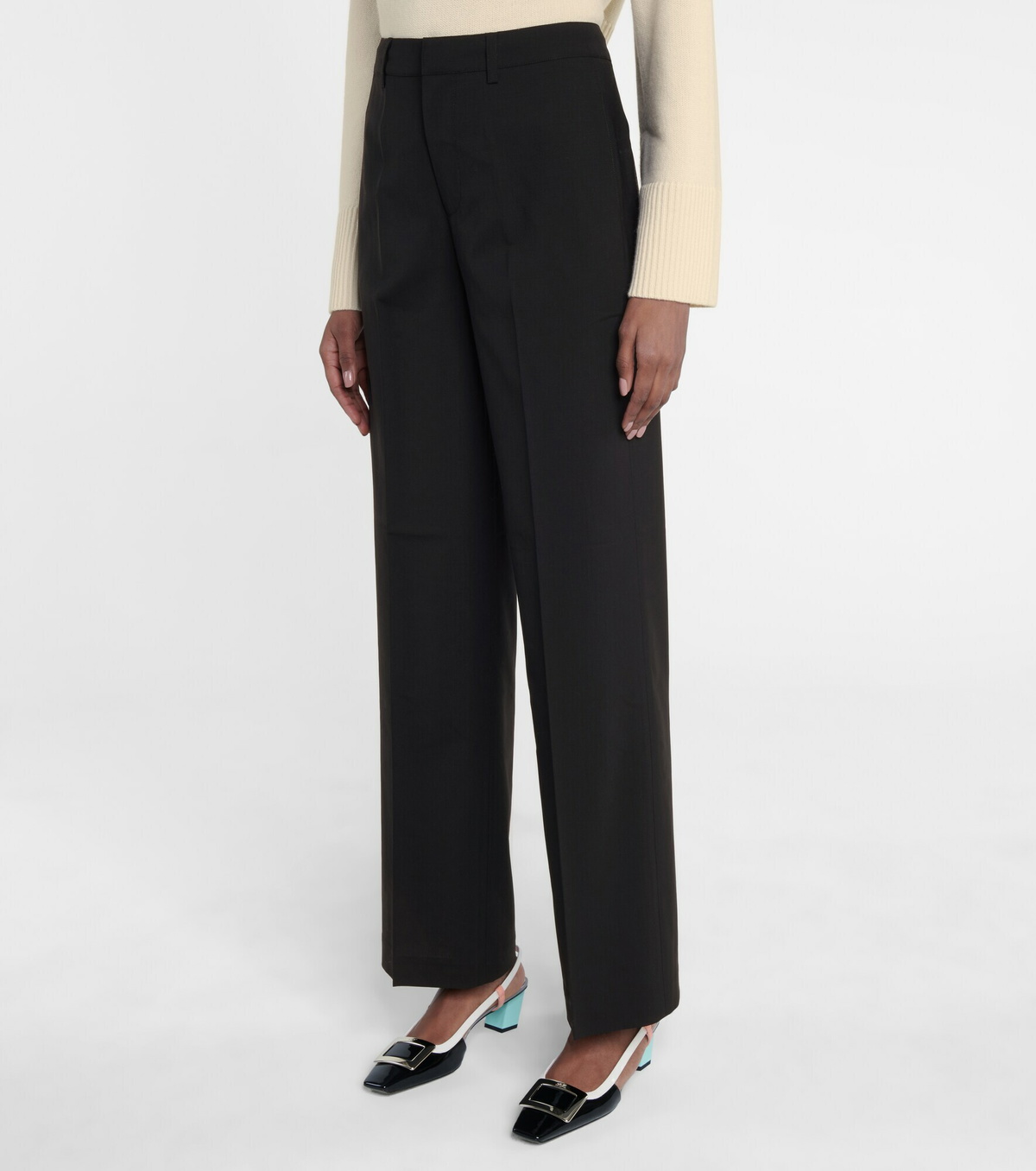 CO - Wide-leg wool pants Coach