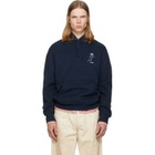 Polo Ralph Lauren Navy Polo Bear Skiier Hoodie