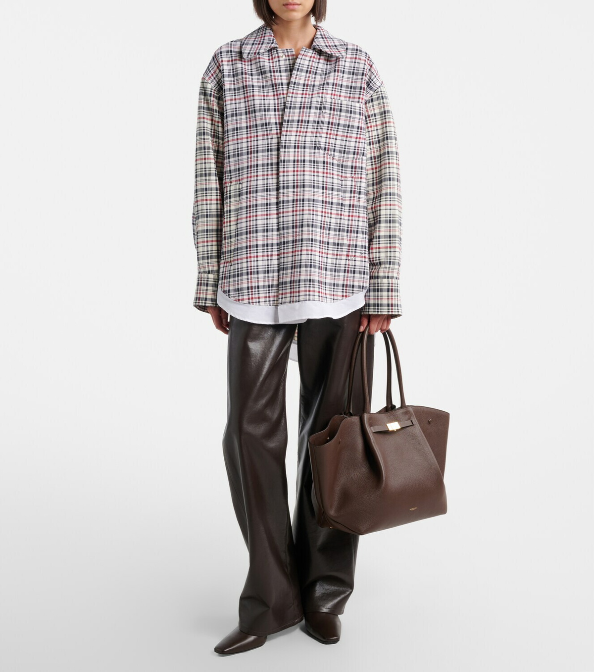 DeMellier New York Medium leather tote bag