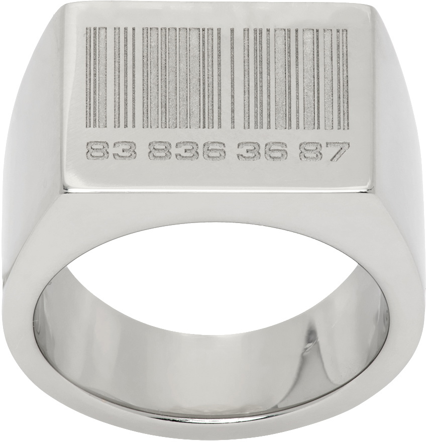 VTMNTS Gold Barcode Ring VTMNTS