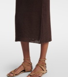 Melissa Odabash Nikita crochet midi dress