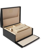 Pineider - Passion Leather and Plywood Pen Box