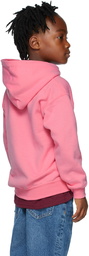 OOOF SSENSE Exclusive Kids Pink Puff Logo Hoodie