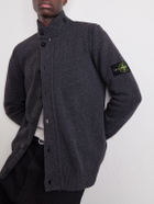 Stone Island - Virgin Wool-Blend Cardigan - Gray