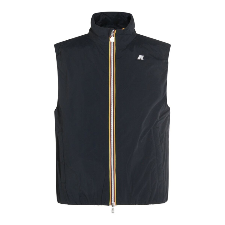 Photo: K-Way Dark Blue Nylon Casual Jacket