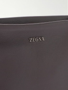 Zegna - SECONDSKIN Leather Messenger Bag