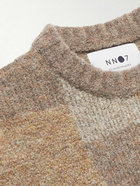 NN07 - Brady Intarsia Wool-Blend Sweater - Neutrals