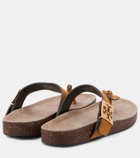 Tory Burch Mellow suede thong sandals