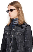 Jean Paul Gaultier Black 'The 55-3175' Sunglasses