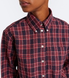 Róhe Checked shirt