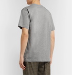 Acne Studios - Nash Logo-Appliquéd Cotton-Jersey T-Shirt - Gray