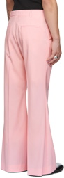 LU'U DAN Pink 70's Bellbottom Trousers