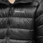 Montane Men's Anti-Freeze XT Hooded Down Jacket in Black