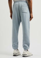 True Religion Logo Jersey Sweatpants Blue