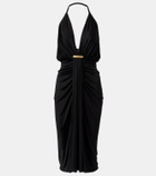 Tom Ford Draped jersey cocktail dress