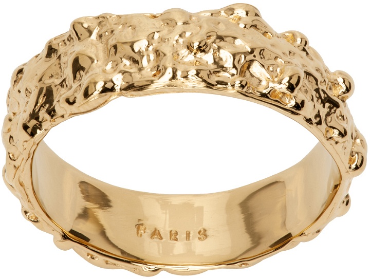 Photo: FARIS Gold Slim Roca Ring
