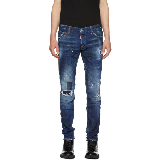 Photo: Dsquared2 Blue Toppa Slim Jeans