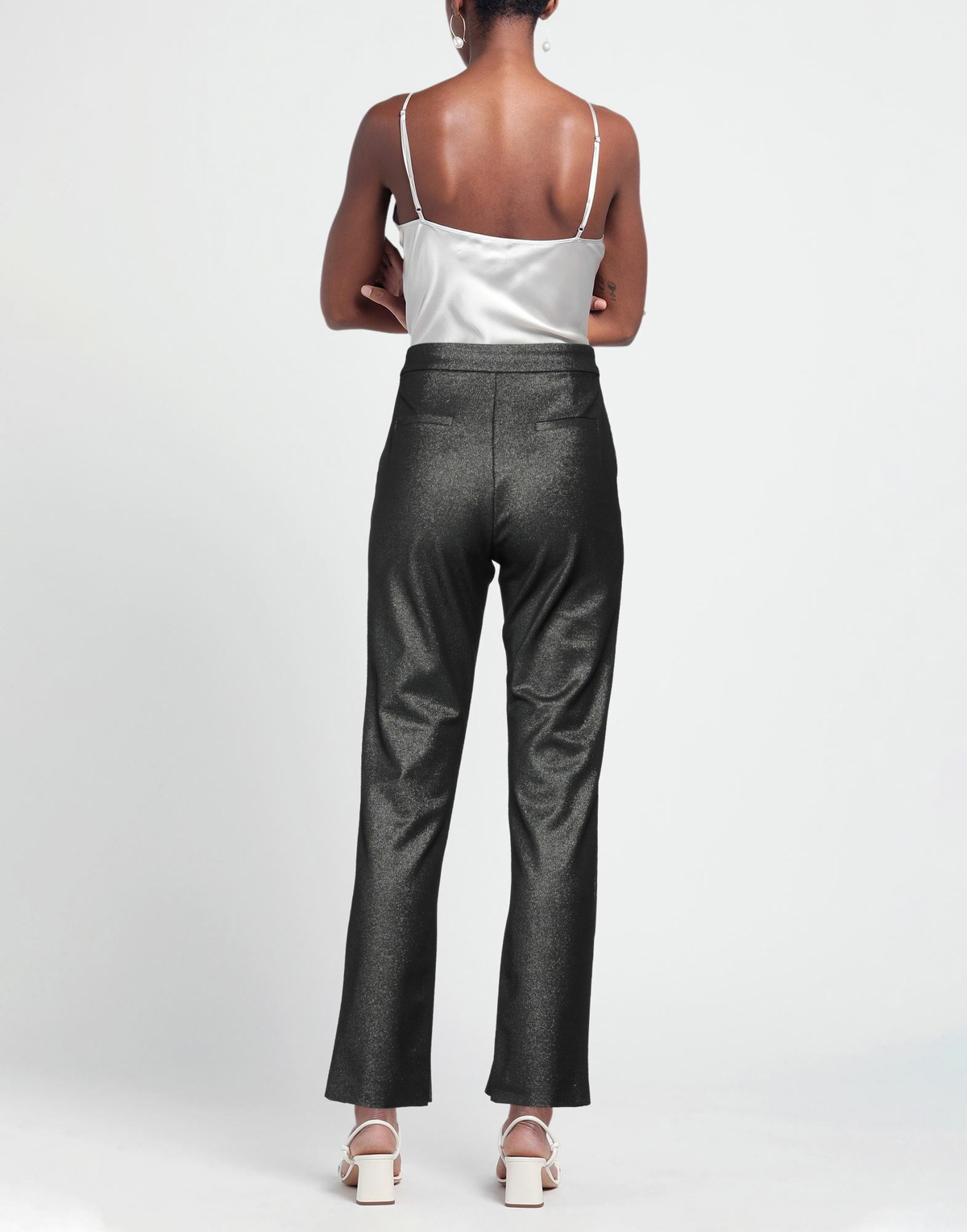 Manila Grace Womens Pants in Black