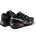 Salomon - Speedcross 3 ADV Ripstop, Mesh and Rubber Running Sneakers - Black