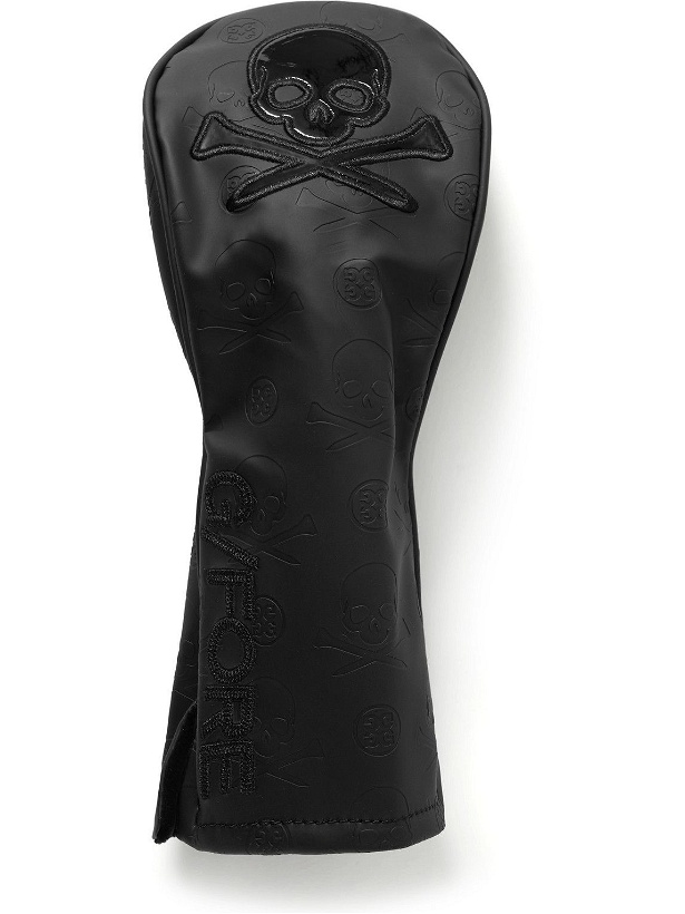 Photo: G/FORE - Skull & T's Embellished Velour-Lined PU Wood Headcover