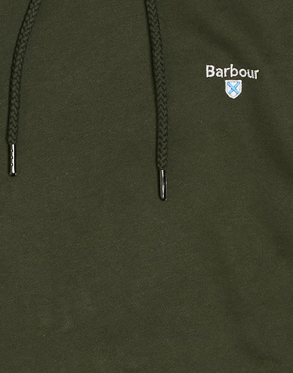 Barbour Mens Sweatshirt Military in Green