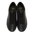 Saint Laurent Black Studded Andy Sneakers