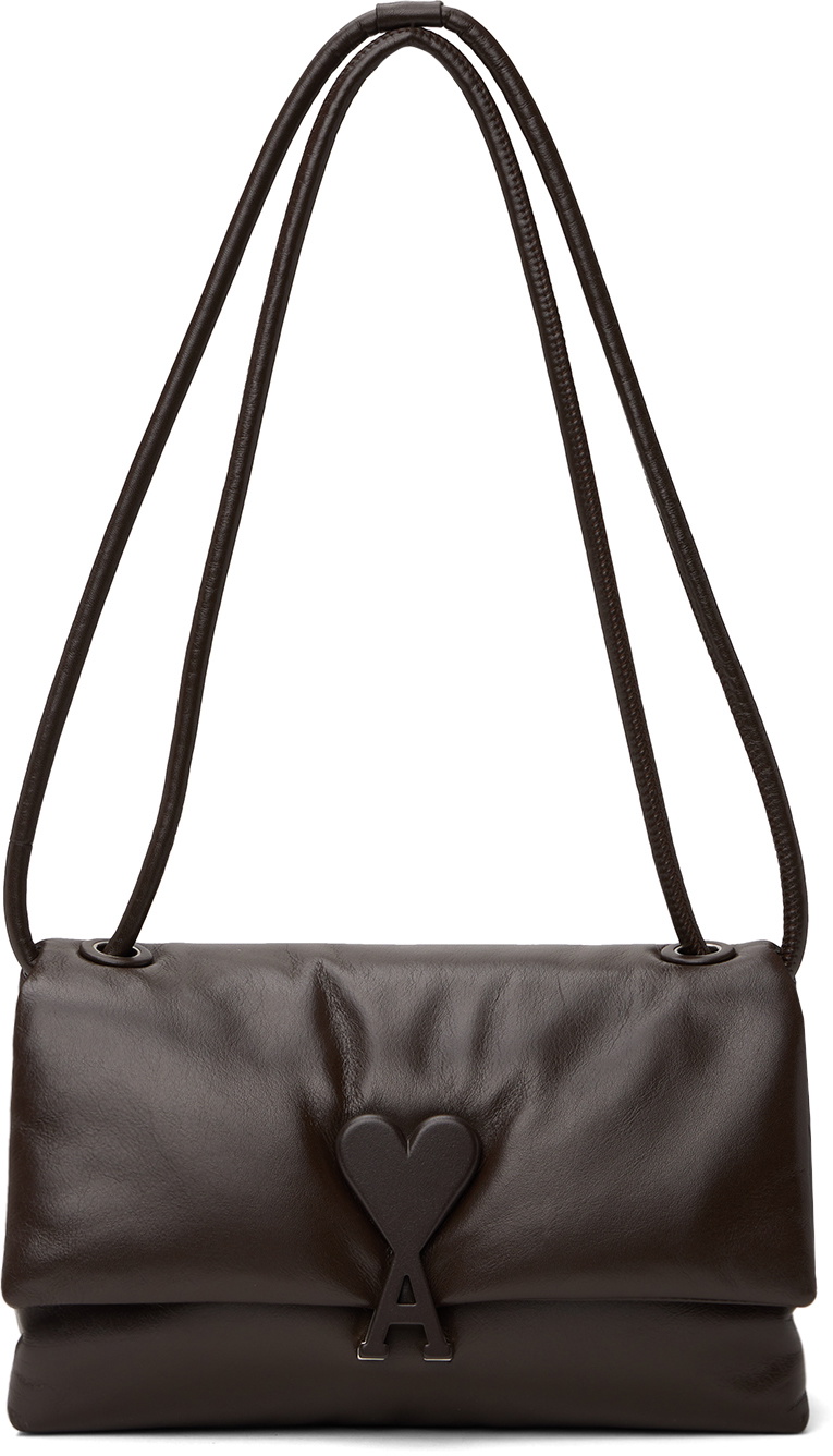 AMI Paris Brown Voulez-Vous Bag AMI