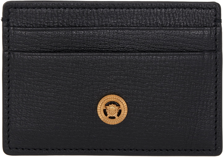 Photo: Versace Black Medusa Biggie Card Holder