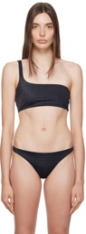 Givenchy Black 4G Bikini Top