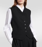 The Row Vegas wool vest