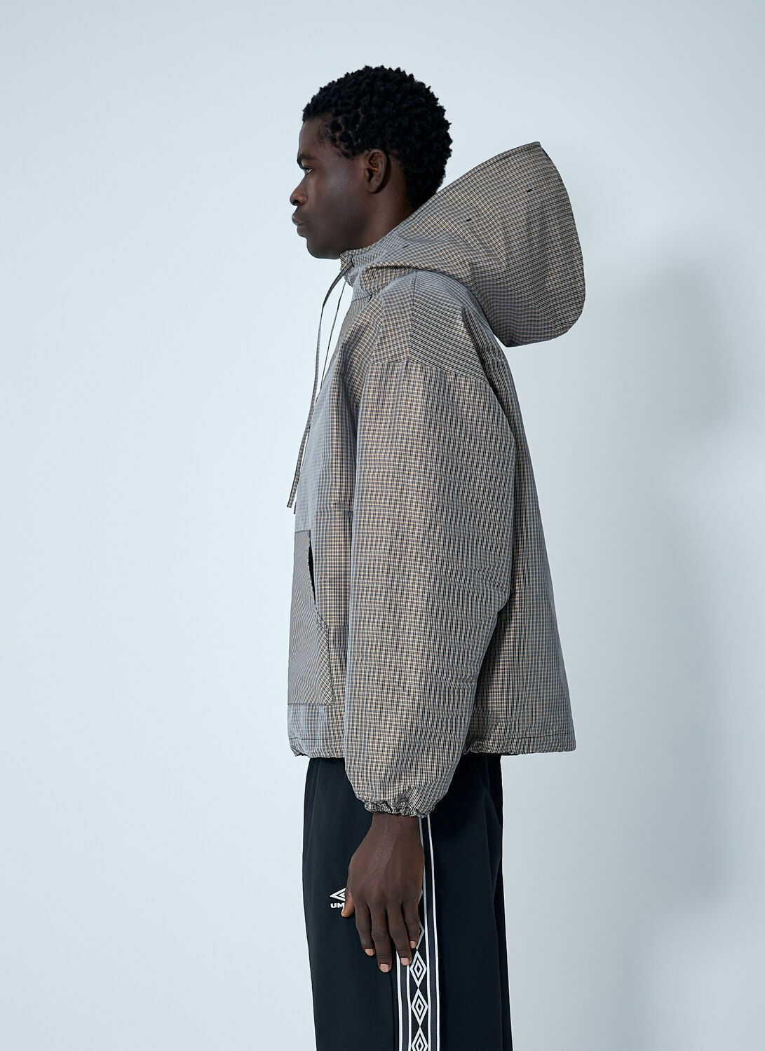 Umbro Masked Check Anorak Jacket
