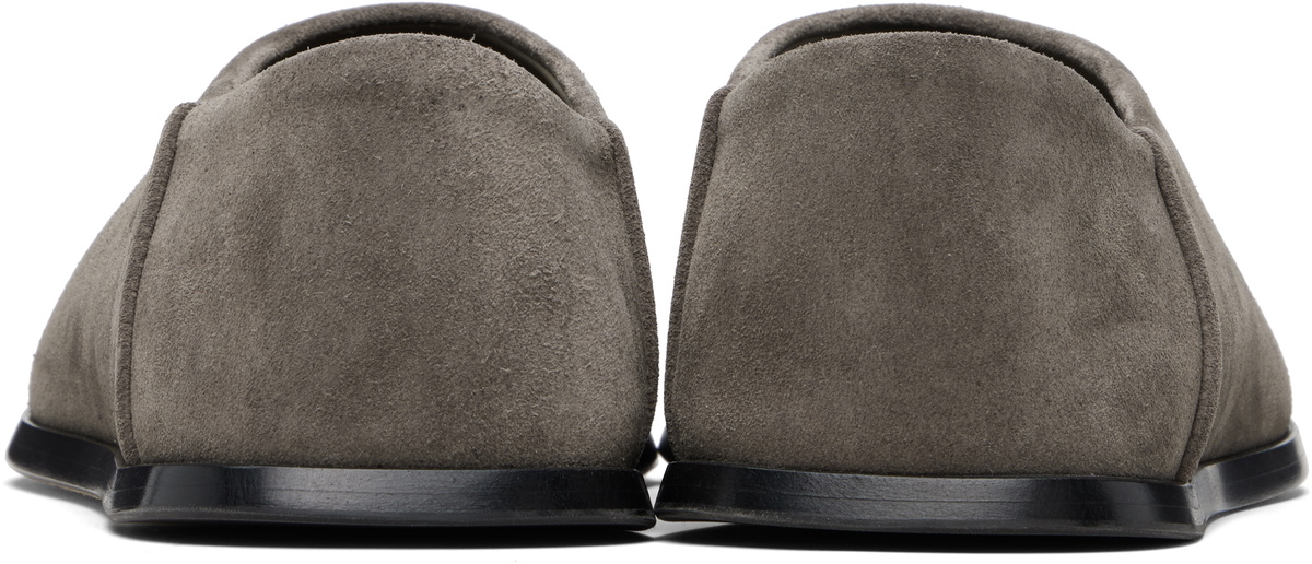 Fear of God Taupe Slip On Loafers