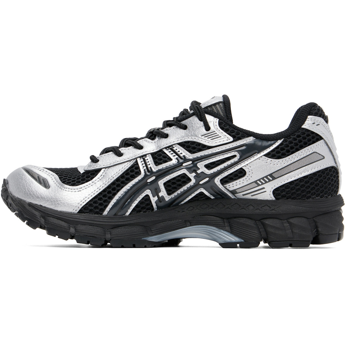 ASICS Black & Silver Gel-Kayano 12.1 Sneakers