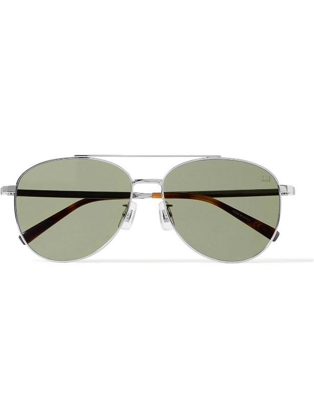 Photo: Dunhill - Aviator-Style Metal Sunglasses