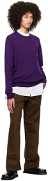 6397 Purple Slouchy Sweater