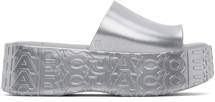 Photo: Marc Jacobs Silver Melissa Edition Becky Sandals