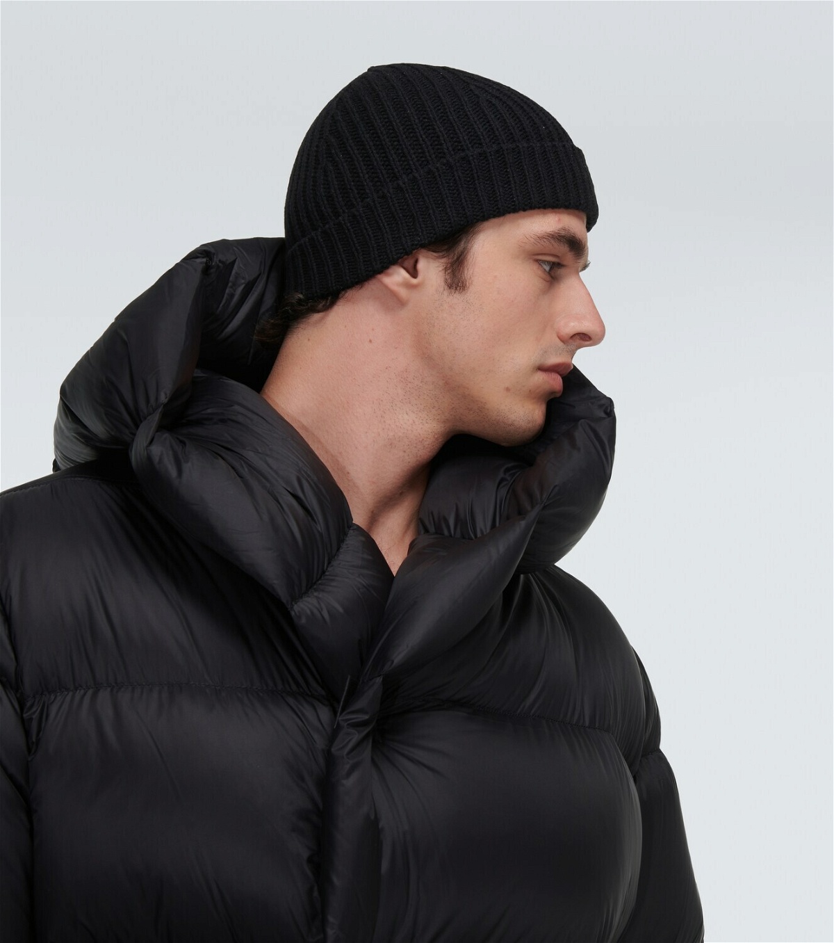 Rick Owens Cashmere and wool beanie Rick Owens