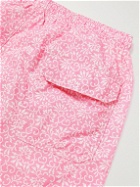 Anderson & Sheppard - Mid-Length Floral-Print Swim Shorts - Pink