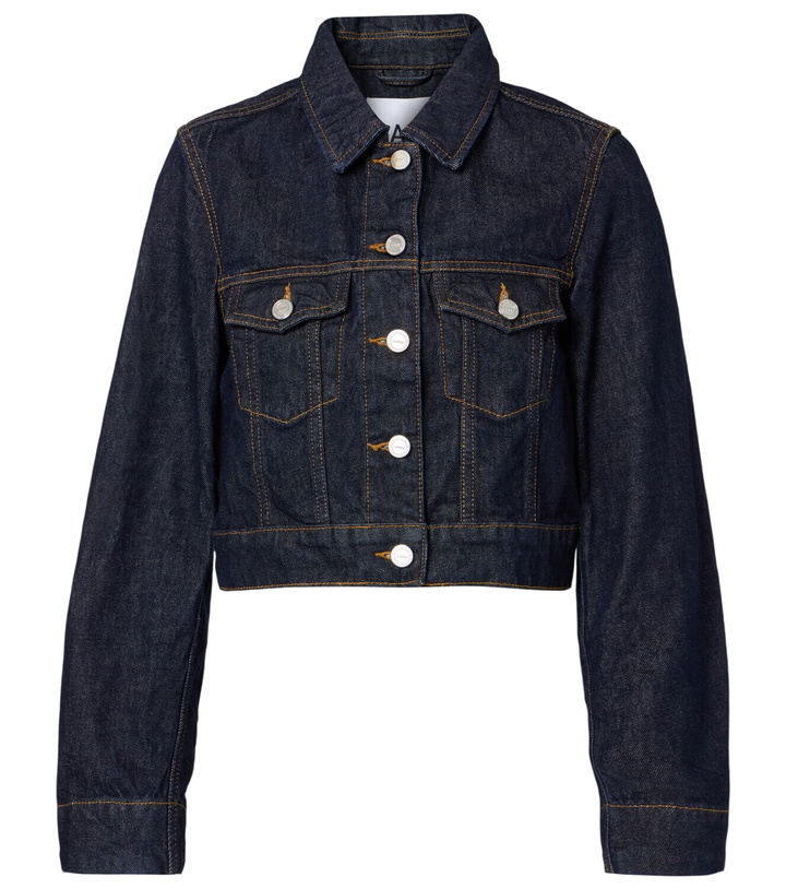 Photo: Ganni Cropped denim jacket