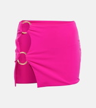 Louisa Ballou - Ring-detail cutout miniskirt