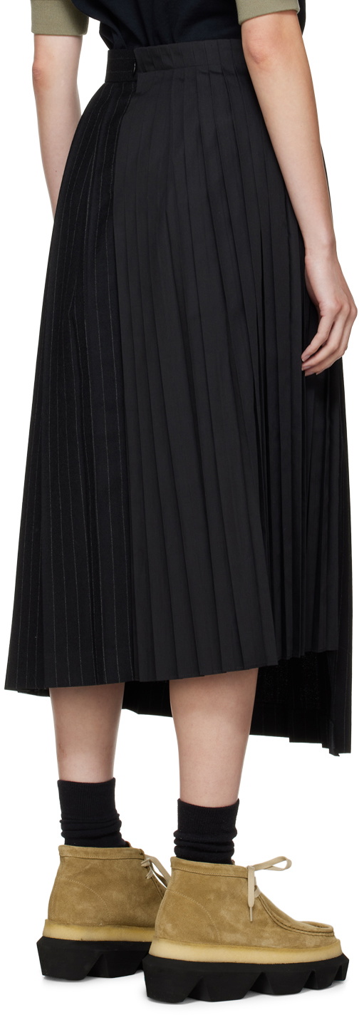 Chalk Stripe Skirt