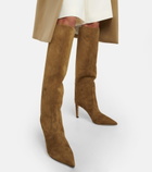 Jimmy Choo - Mavis 85 suede knee-high boots