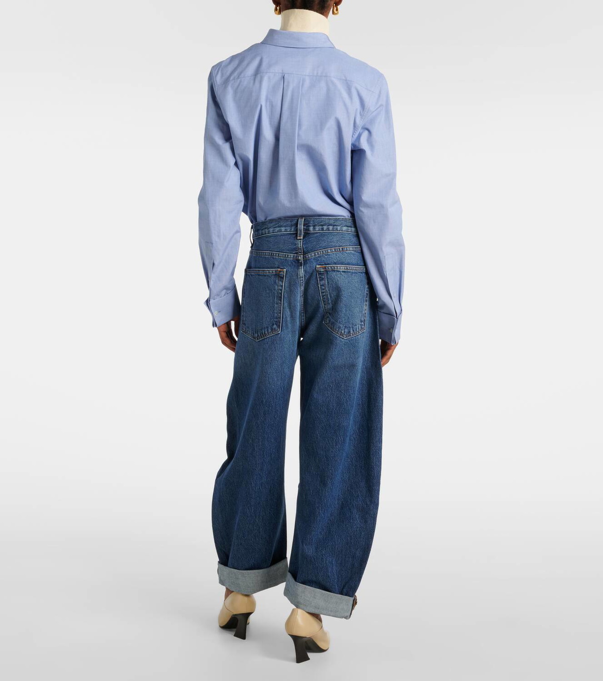 【Frame】ザ Bubble barrel-legジーンズ Frame The Bubble barrel-leg jeans Frame Denim