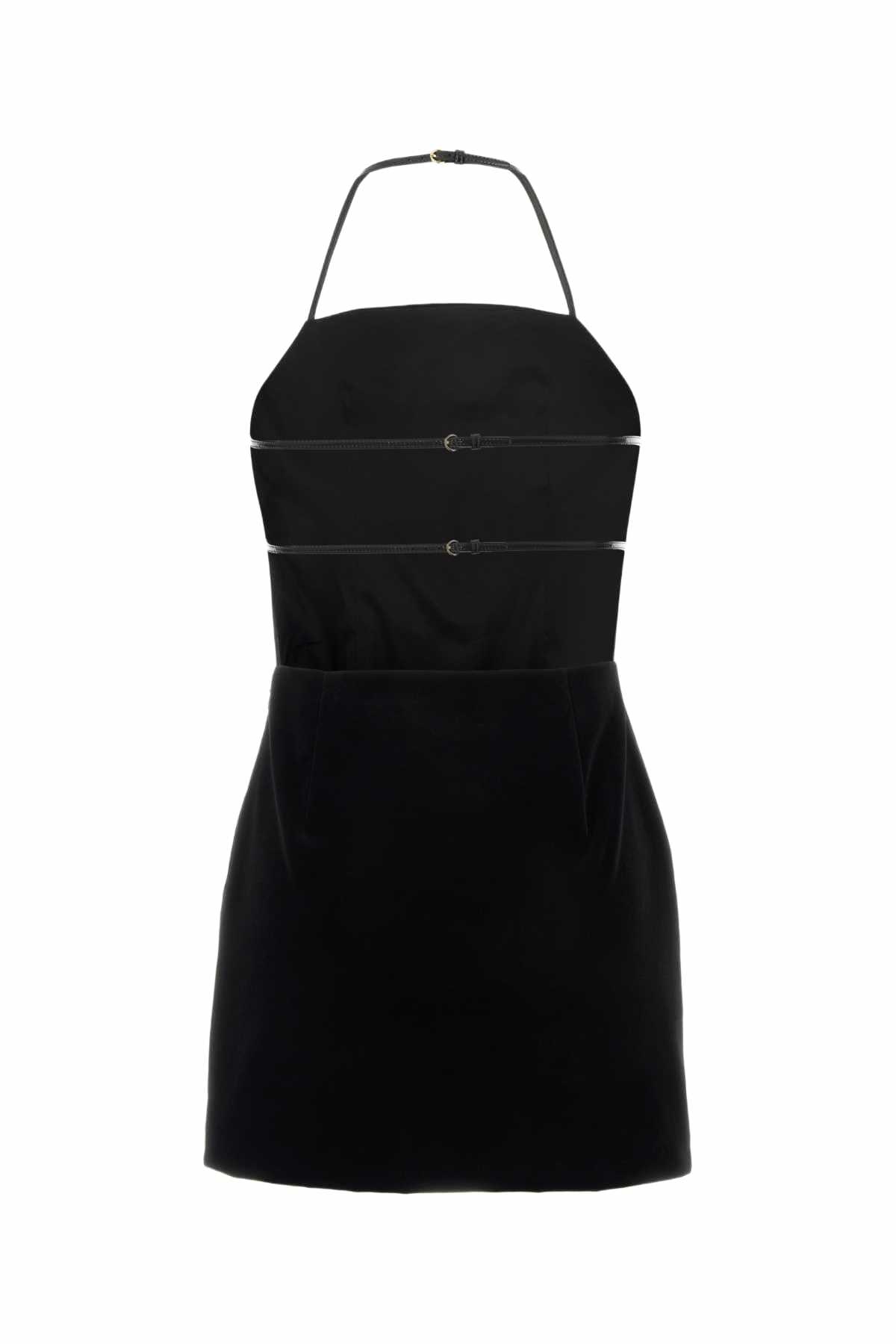 knee length dresses for ladies Miu Miu Sleeveless Check Mini Dress main image 1